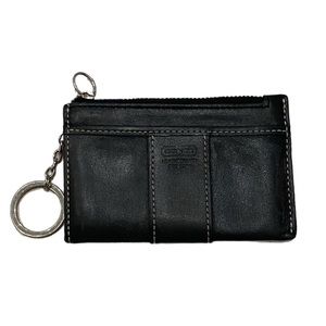 Coach Black Key Wallet